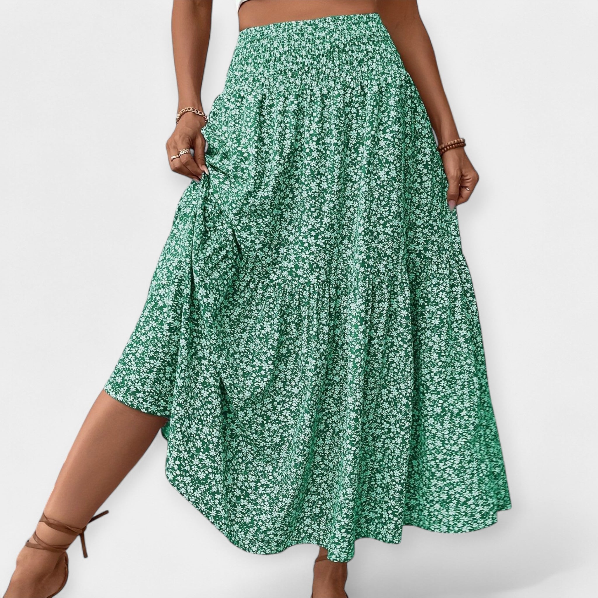 Aria — Floral Skirt