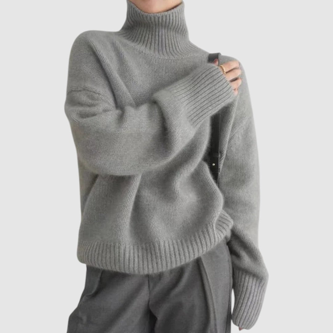 Blythe — Cashmere Collared Jumper