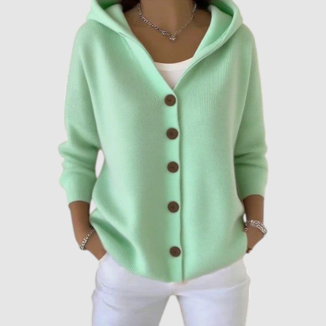 Primrose — Wool Cotton Cardigan