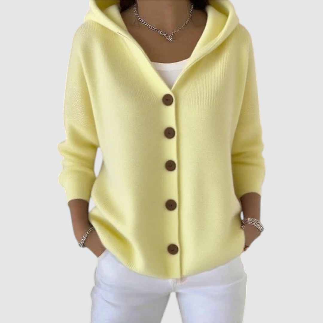 Primrose — Wool Cotton Cardigan