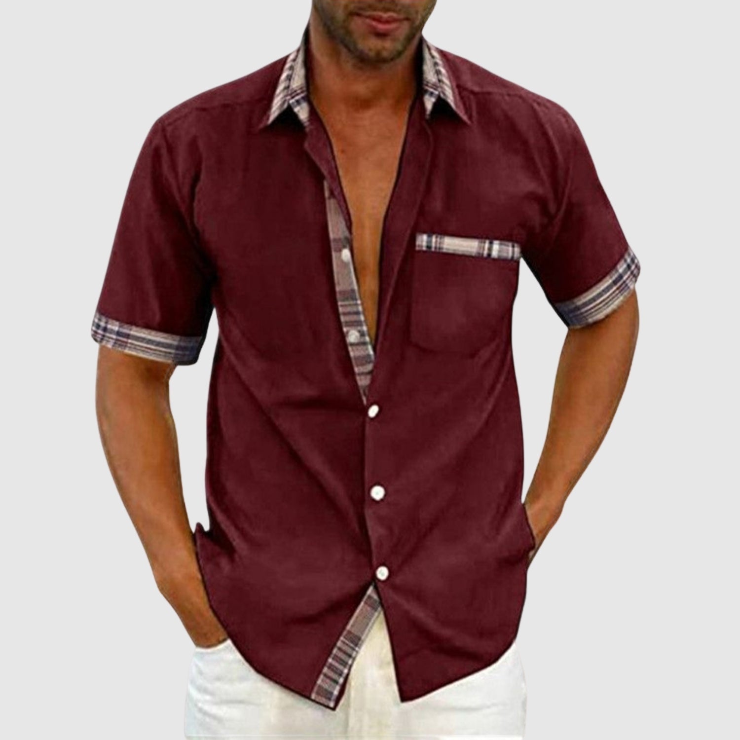 Caleb — Men's Relaxed Short Shirt