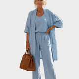 Lark — Flowing Linen Set