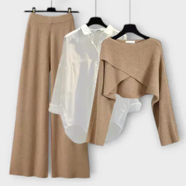 Zinnia — Relaxed Three-Piece Set