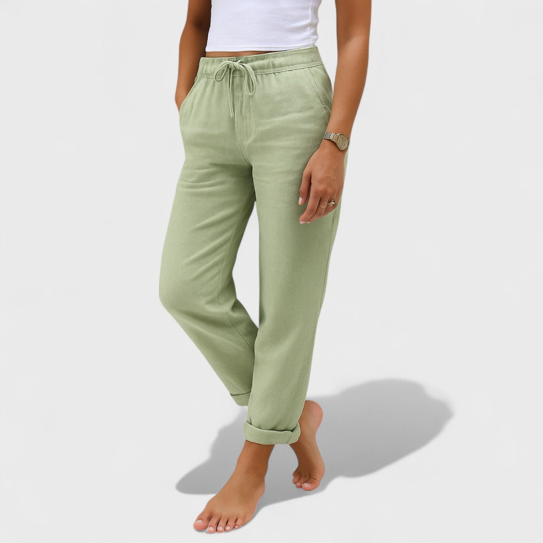 Bonnie — Linen Trousers