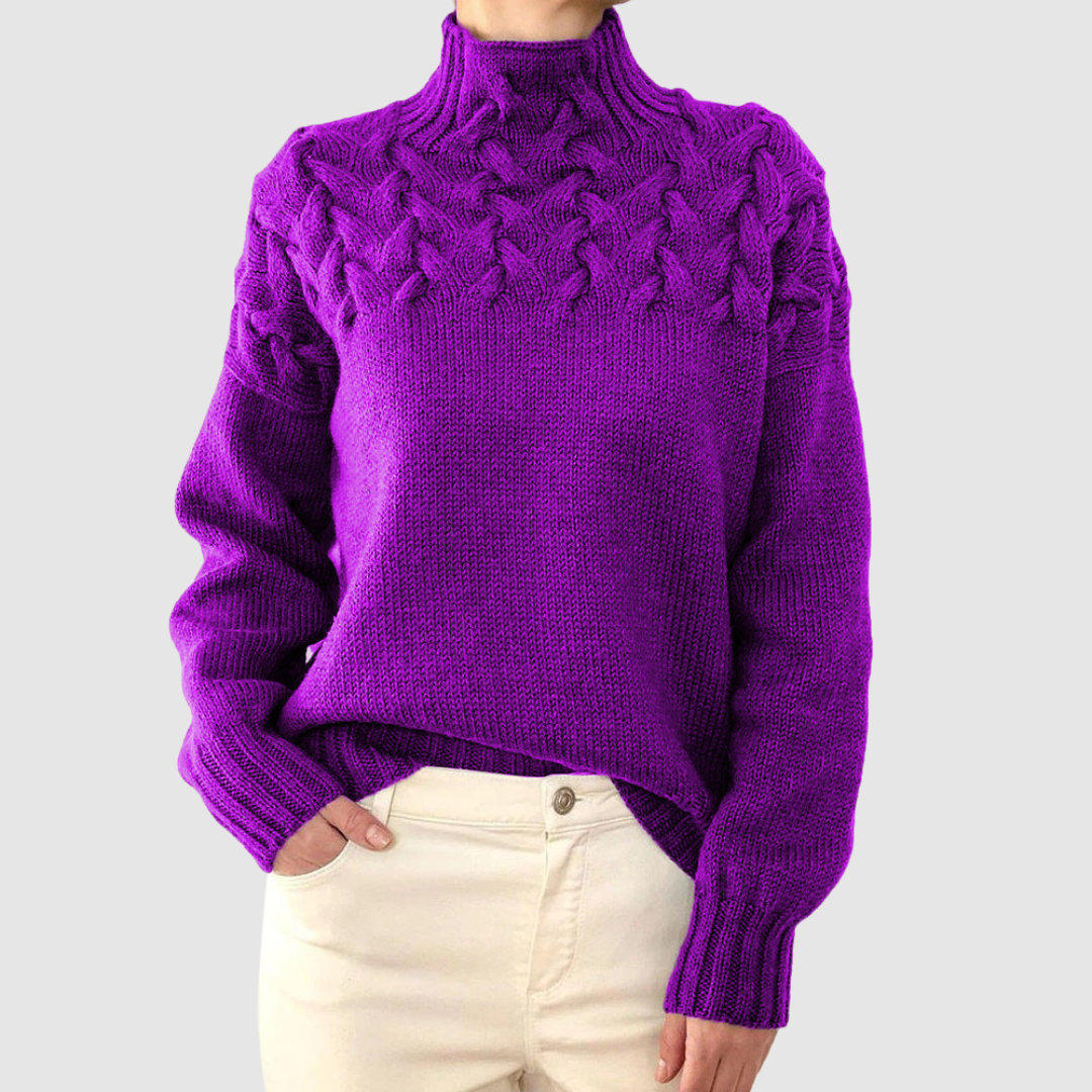 Ruby — Warm Turtleneck Jumper