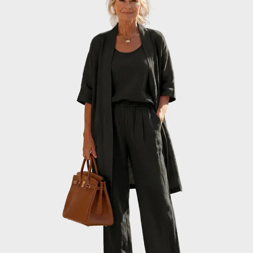 Lark — Flowing Linen Set