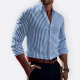 Sebastian — Men's Classic Striped Shirt