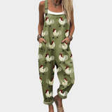 Ella — Relaxed Printed Wide-Leg Jumpsuit