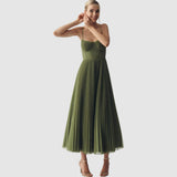 Remi — Summer Flowing Pleated Dress