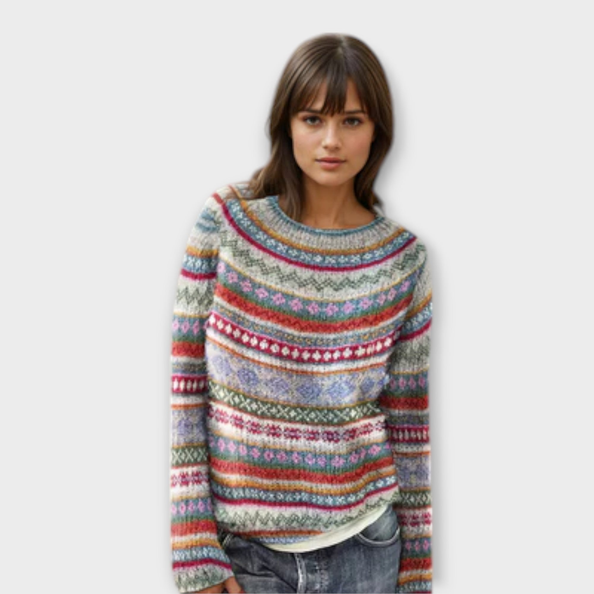 Bea — Relaxed Striped Jumper