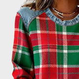 Ivy — Check Sweatshirt