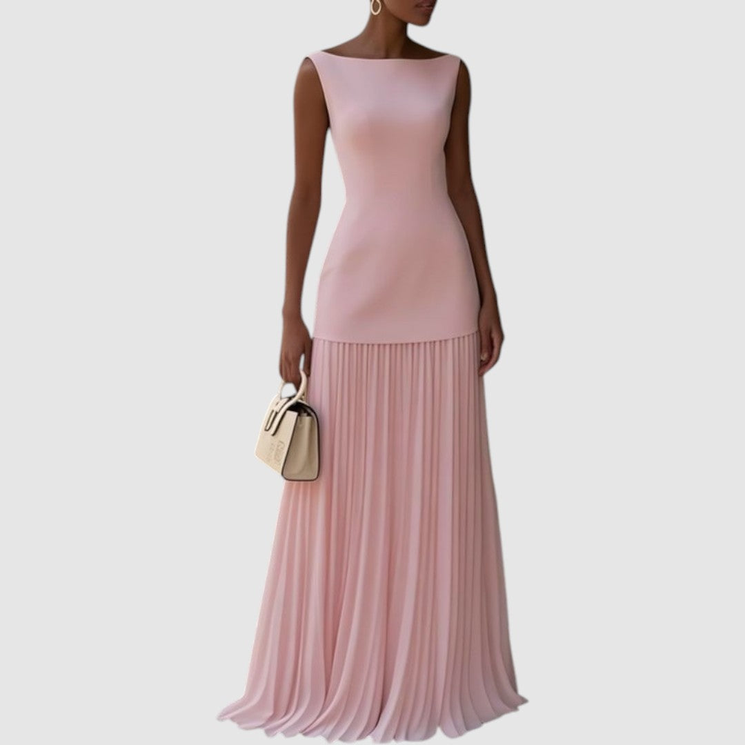 Layla — Printed Sleeveless Maxi Dress