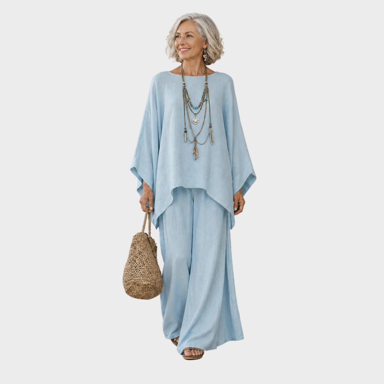 Hazel — Elegant Linen Set
