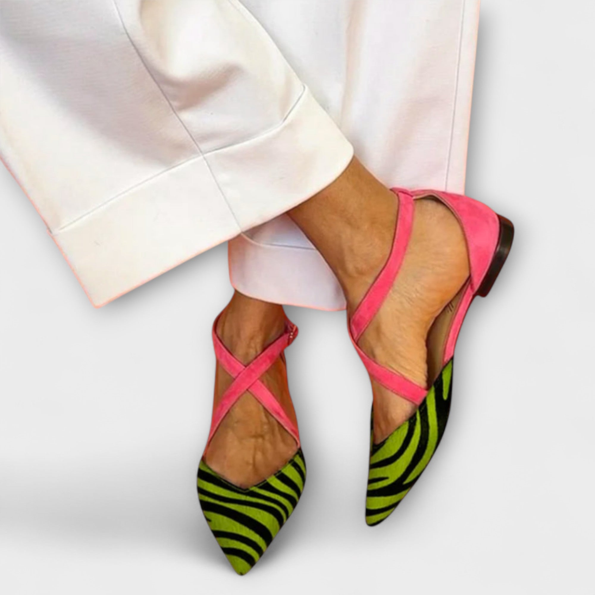 Evie — Printed Ballet Flats