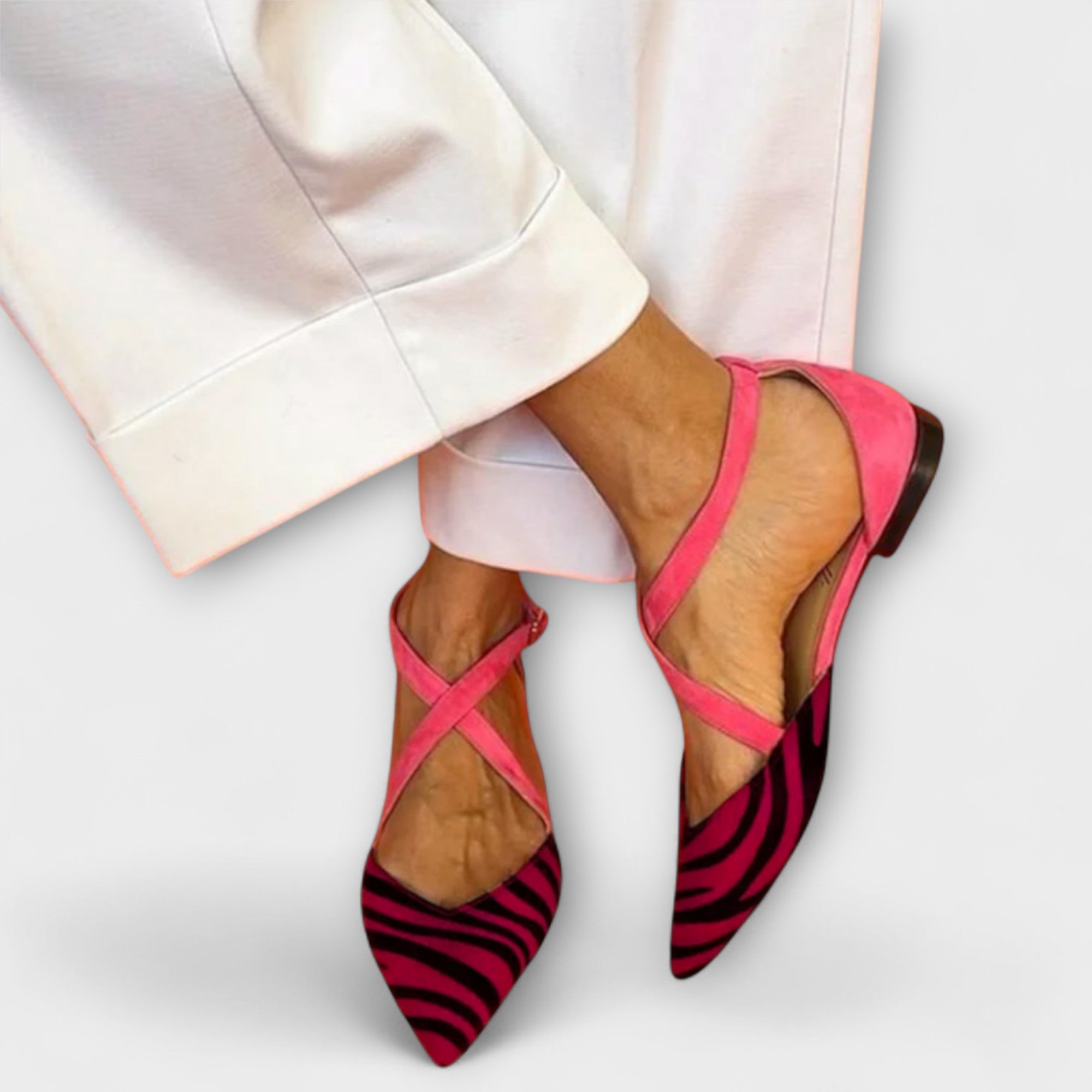 Evie — Printed Ballet Flats