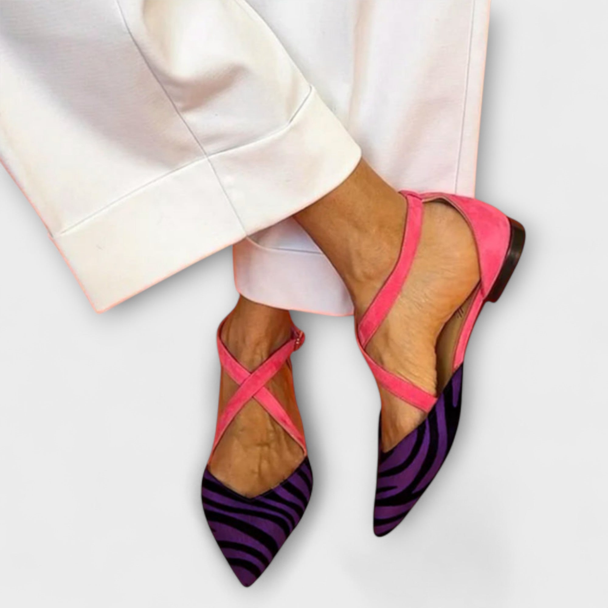 Evie — Printed Ballet Flats