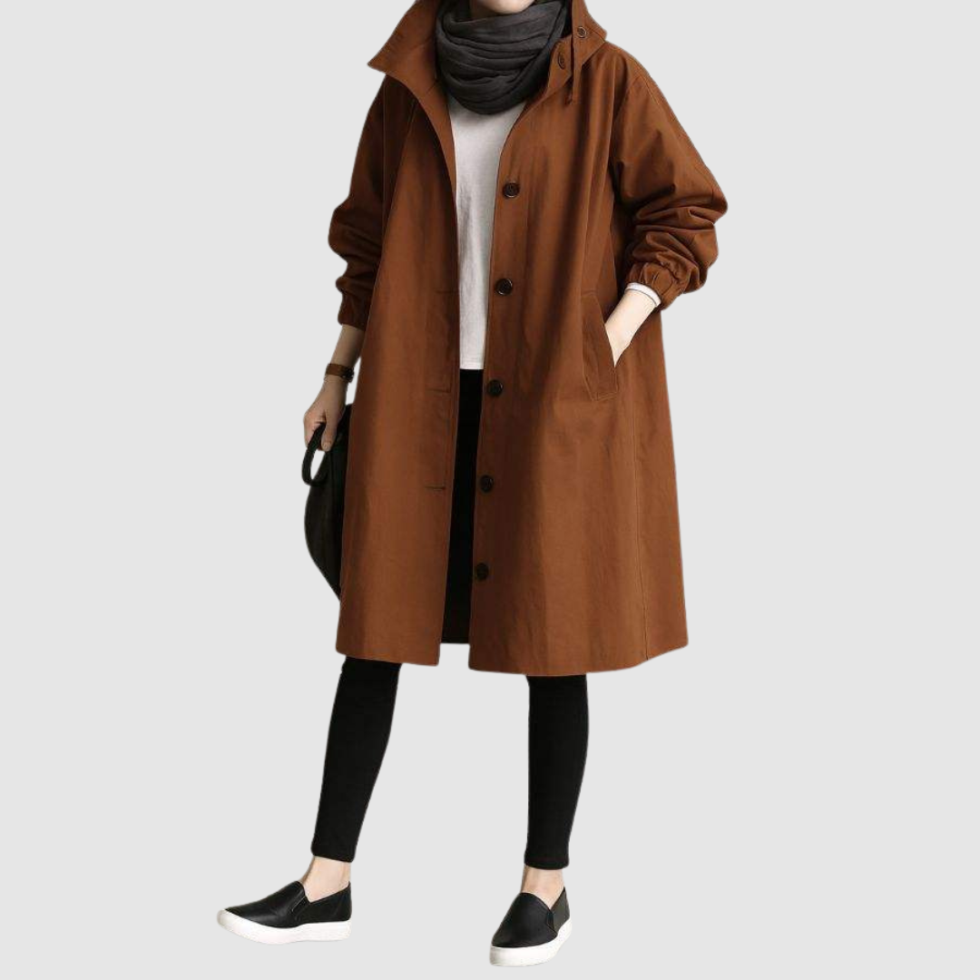 Aria — Relaxed Hooded Jacket