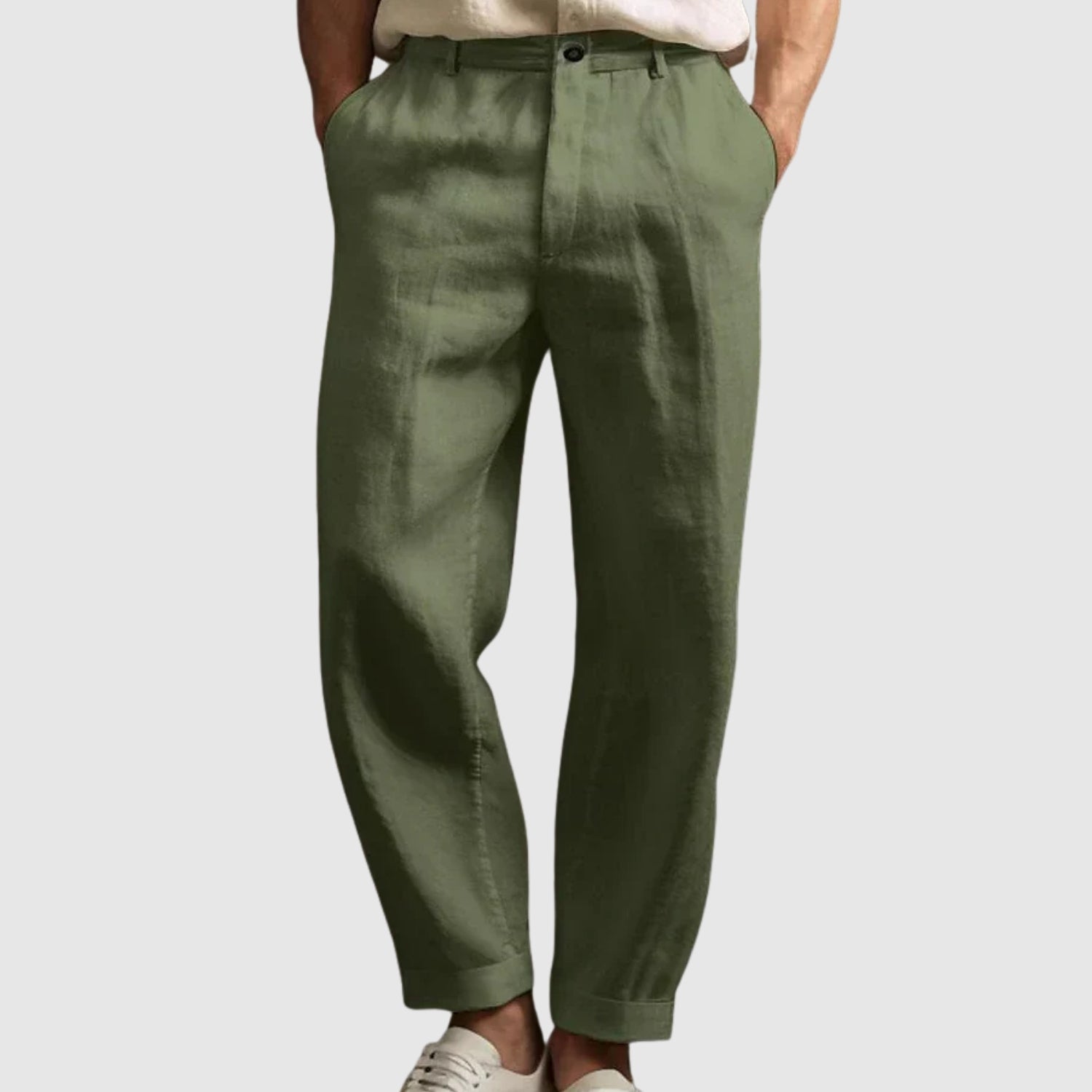 Reid — Men's Summer Linen Trousers