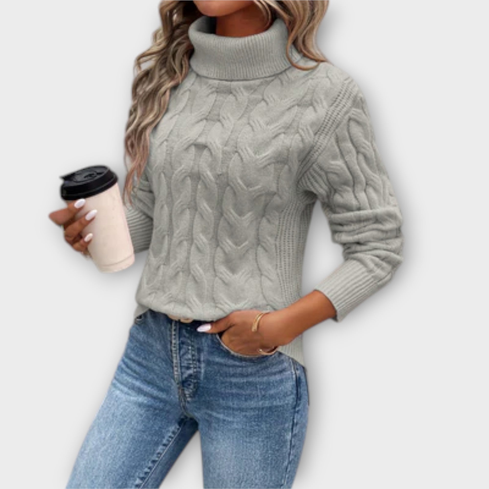 Amelia — Elegant Turtleneck Jumper