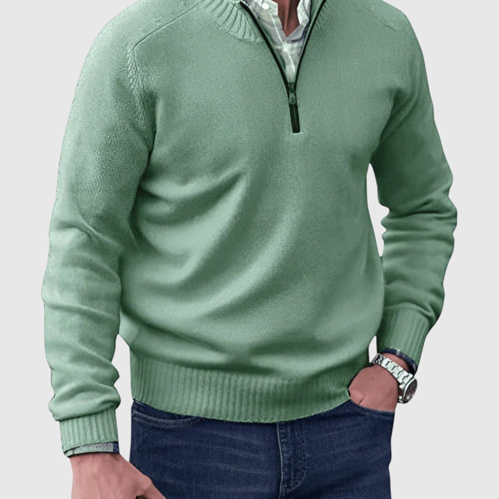 Victor — Men's Zip Cardigan