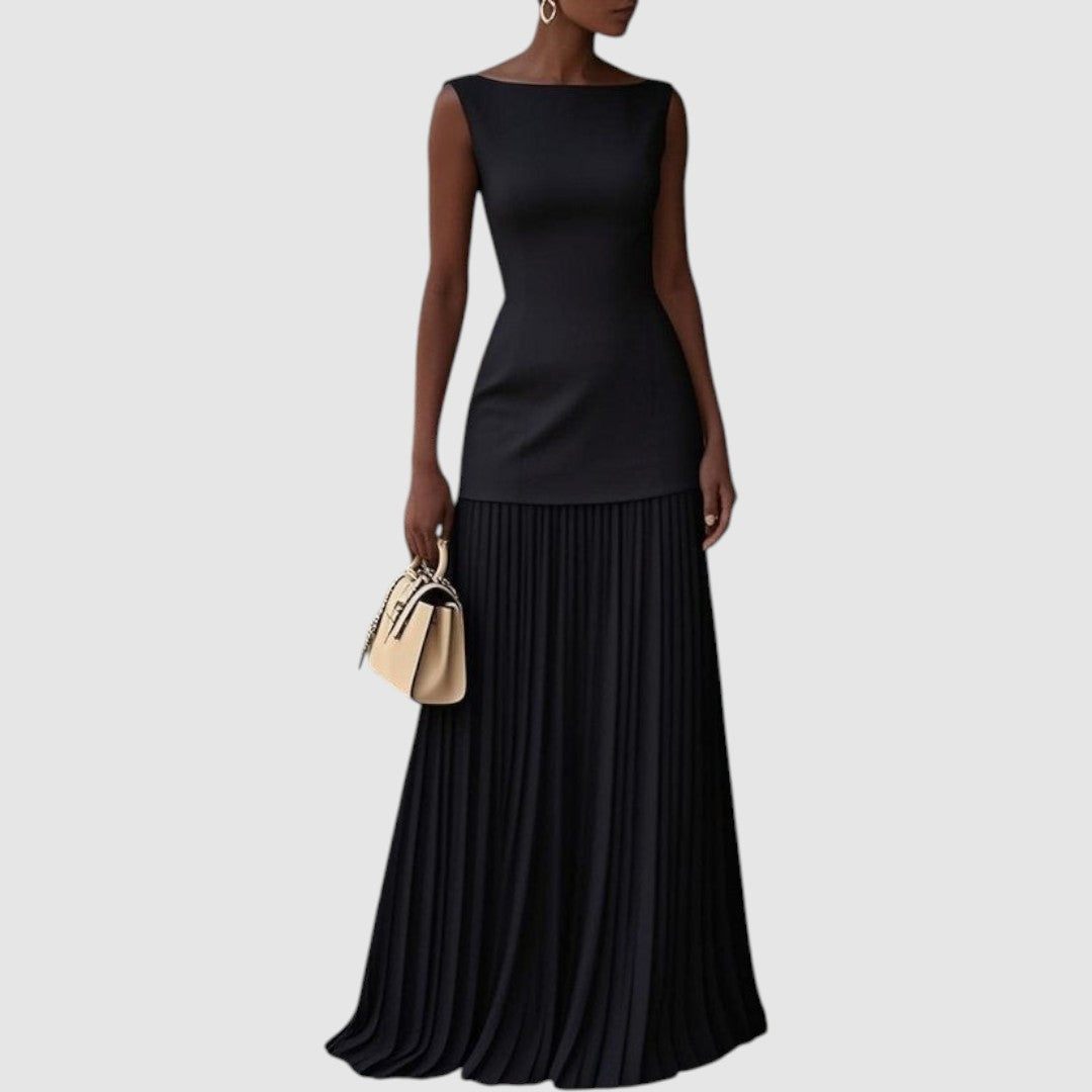 Layla — Printed Sleeveless Maxi Dress
