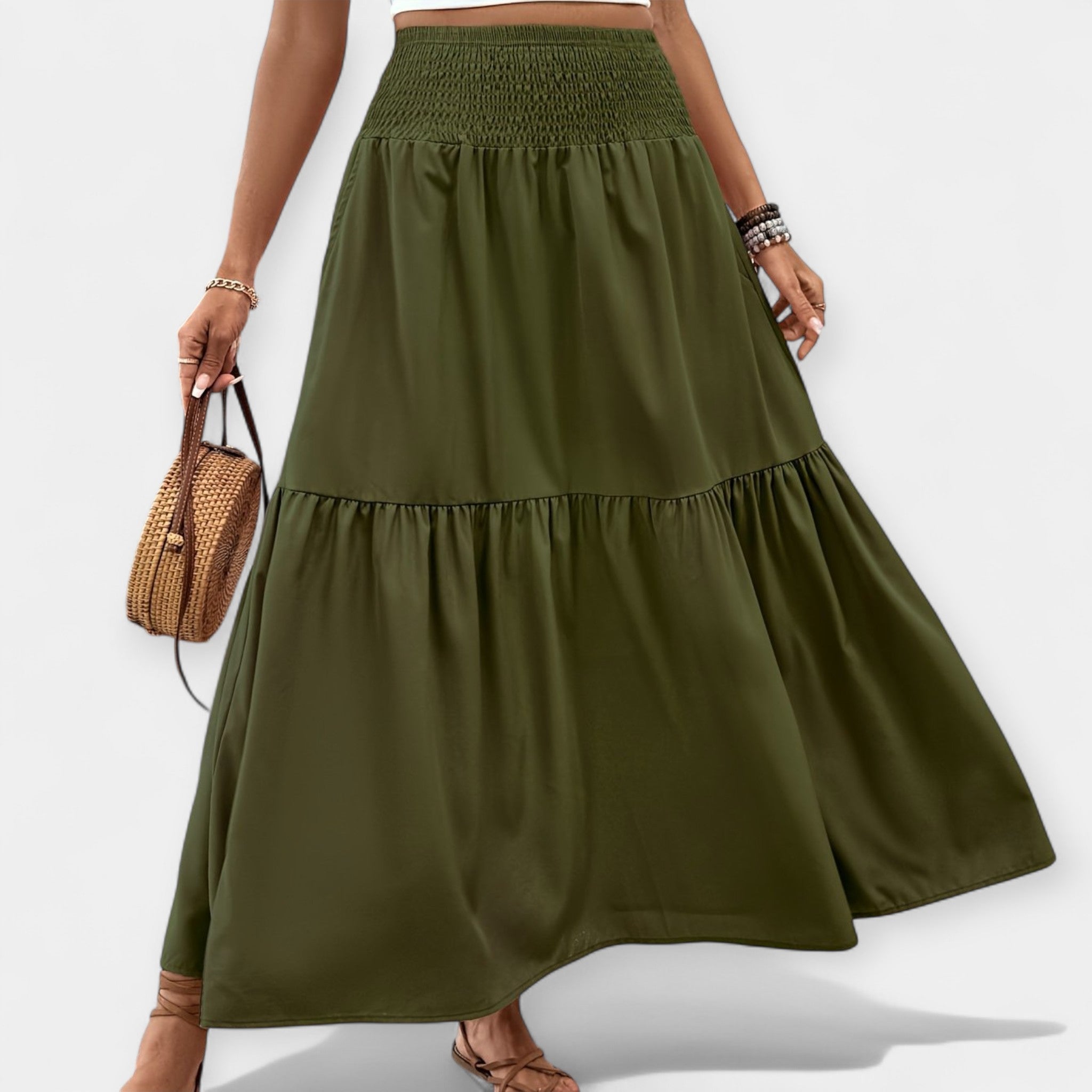 Aria — Floral Skirt