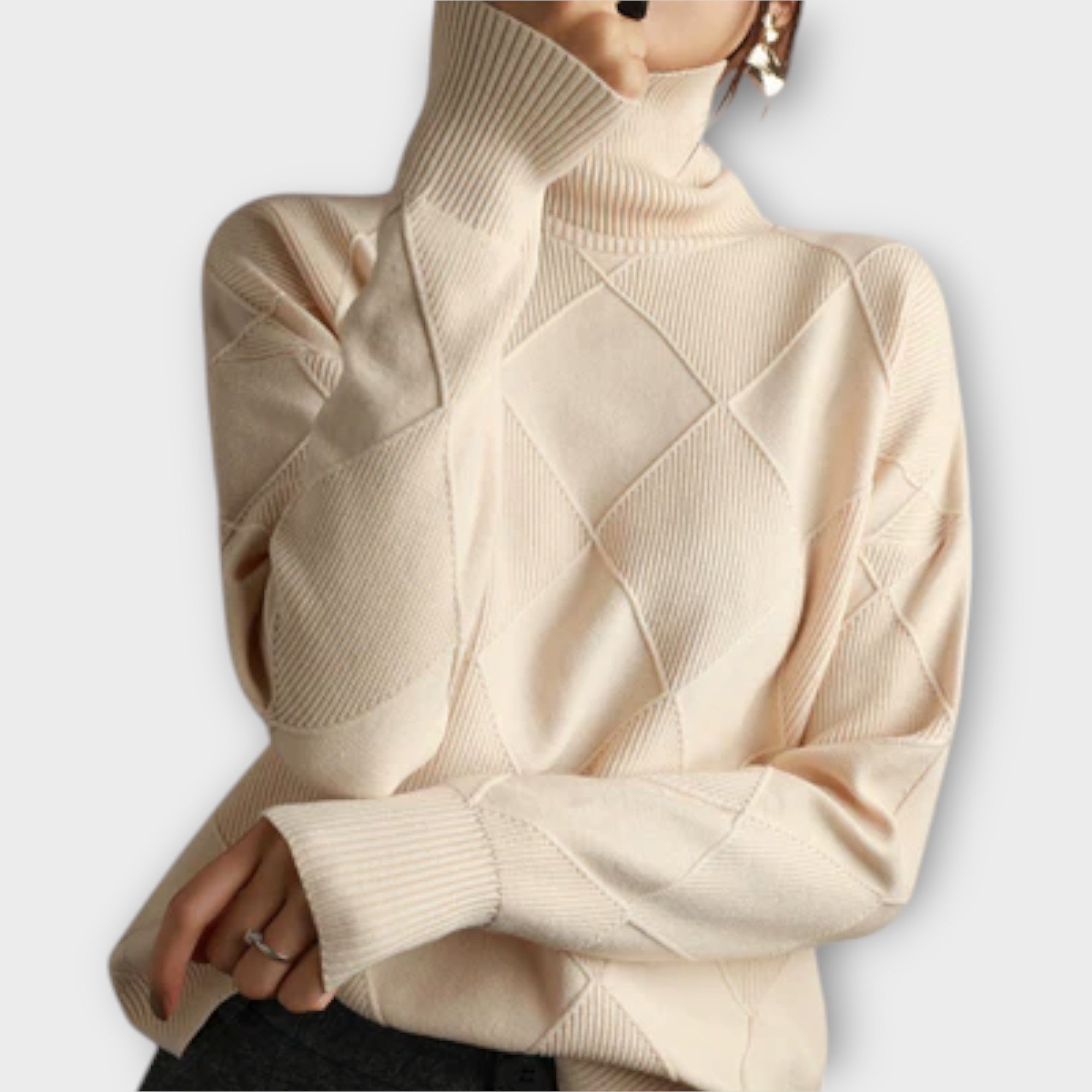 Melanie — Comfortable Turtleneck Jumper