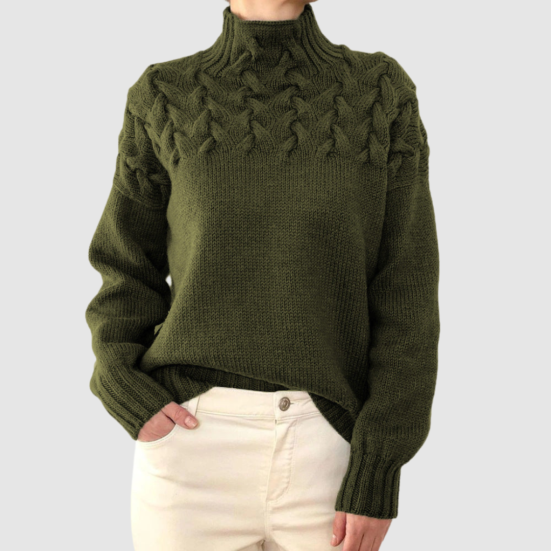 Ruby — Warm Turtleneck Jumper