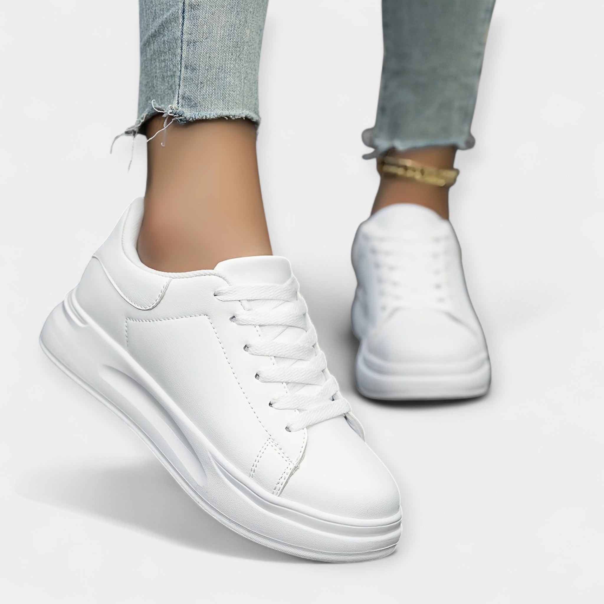 Cecily — Sport Leather Shoes