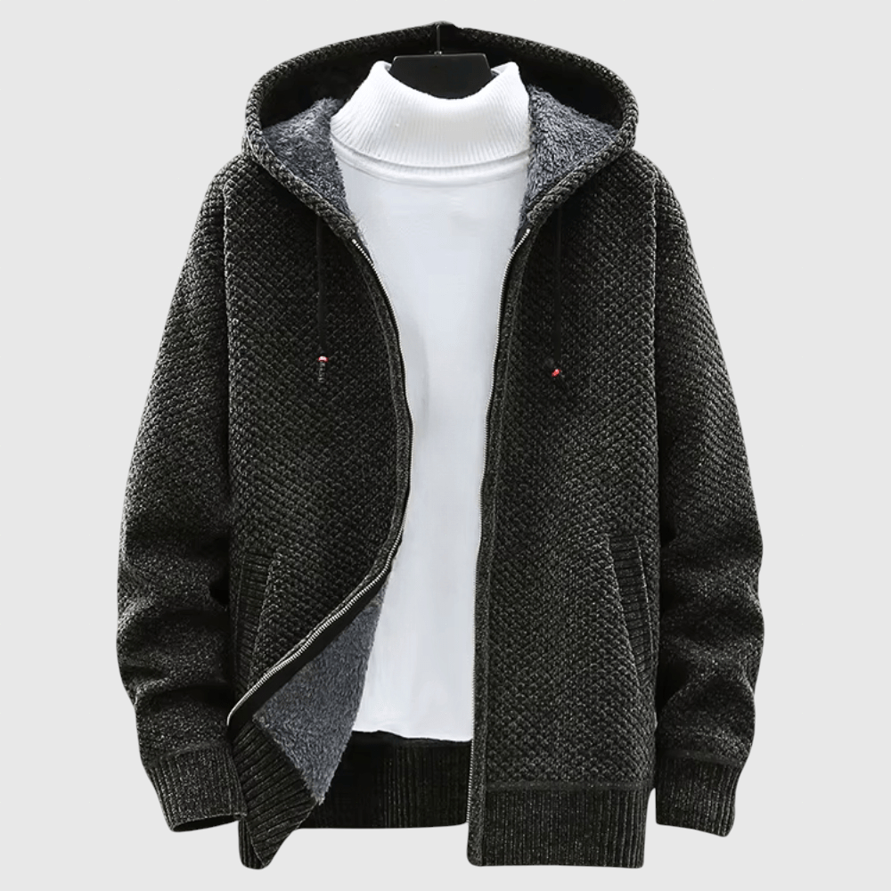 John — Woven Hooded Coat