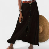 Delta — Sheer Midi Skirt