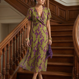 Imogen — Floral Midi Dress