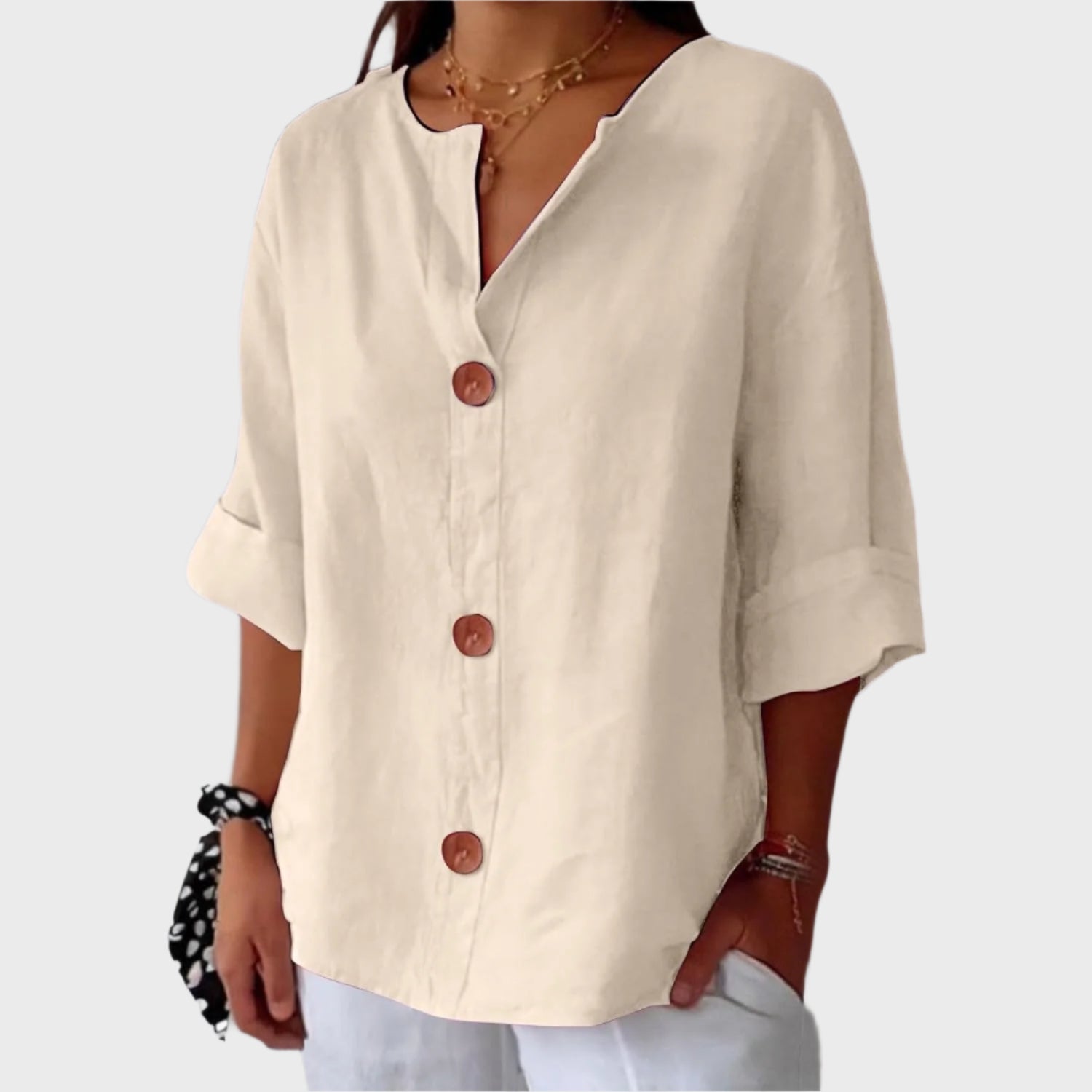 Rosie — Comfortable Linen Shirt
