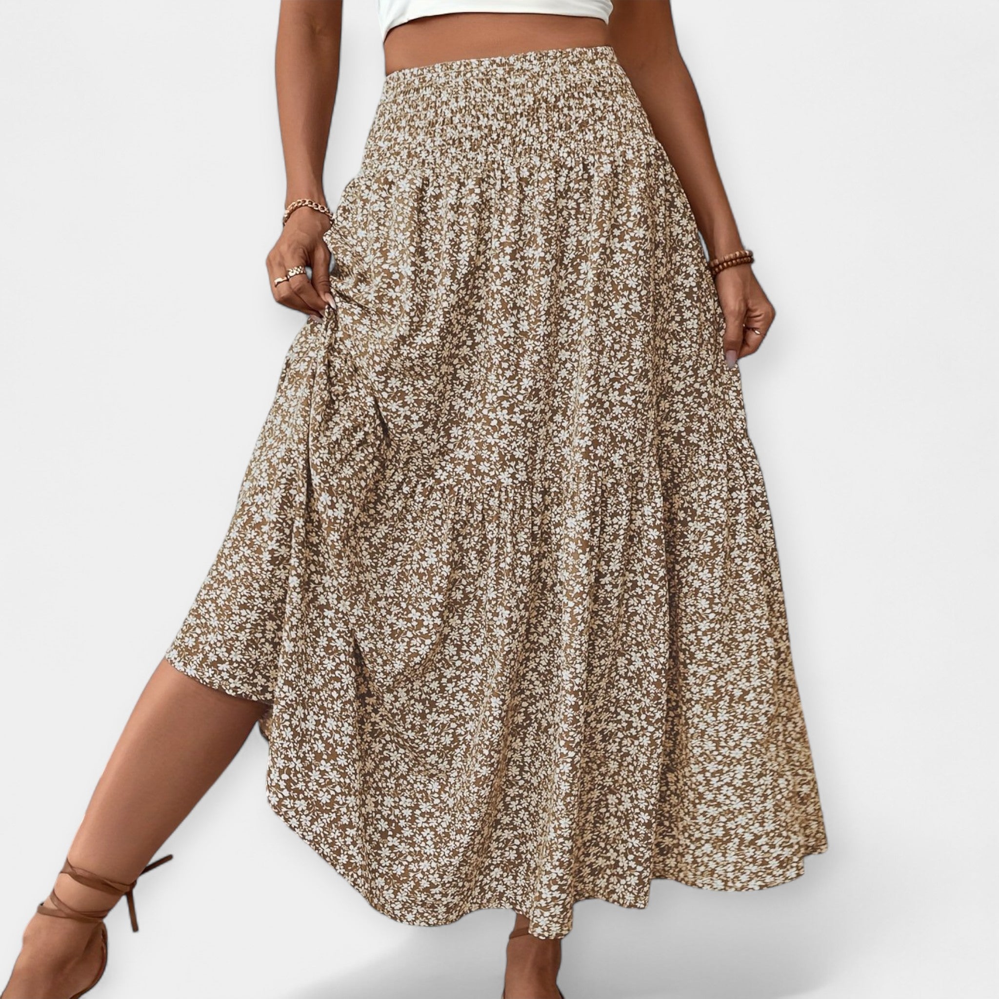 Aria — Floral Skirt
