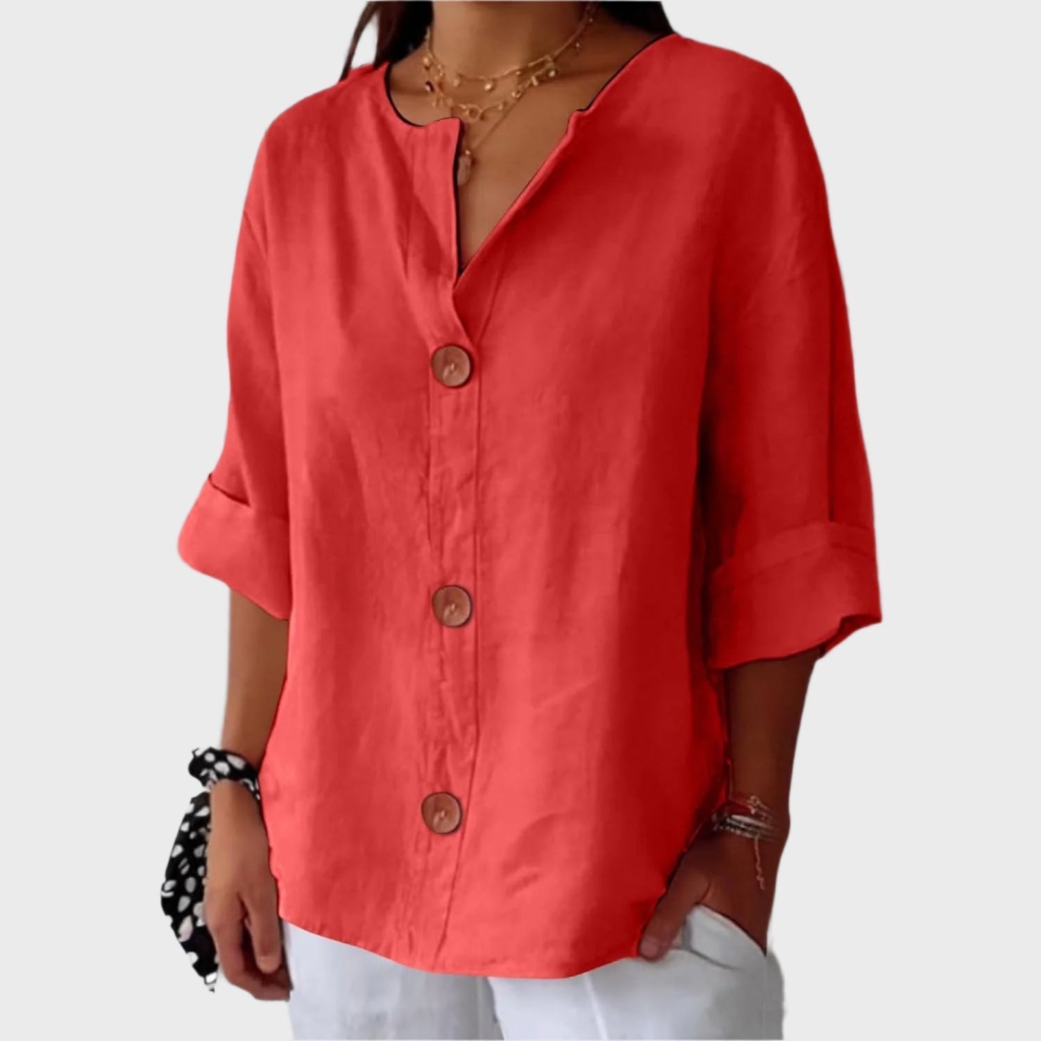 Rosie — Comfortable Linen Shirt