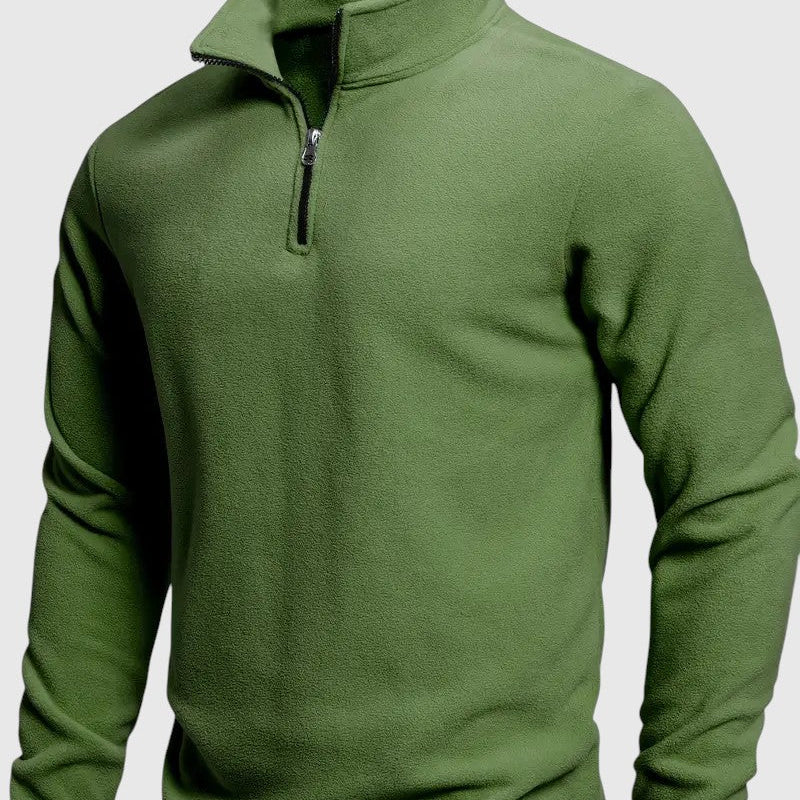 Isaac — Men's Zip Long Sleeved Top