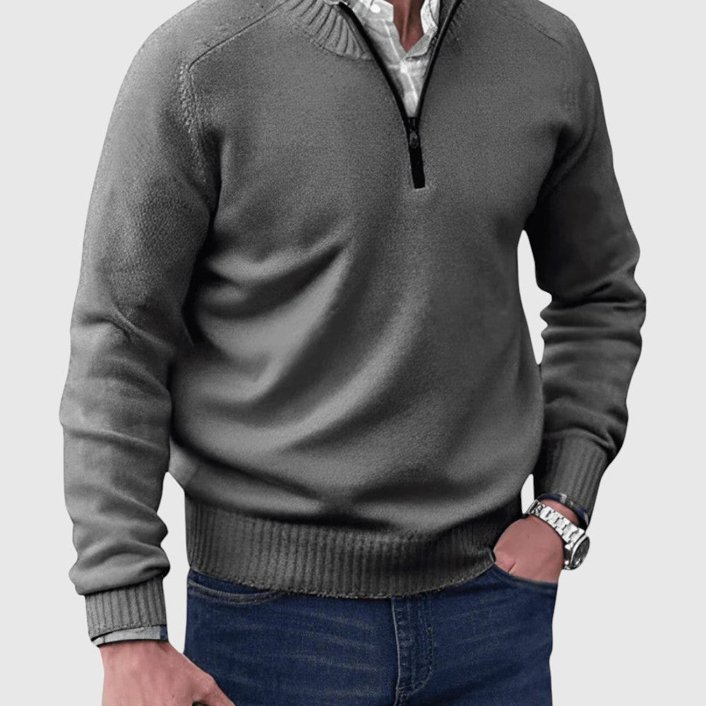 Victor — Men's Zip Cardigan