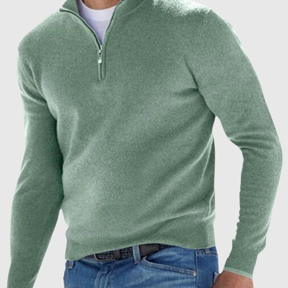 Graham — Men's Elegant Zip Jumper