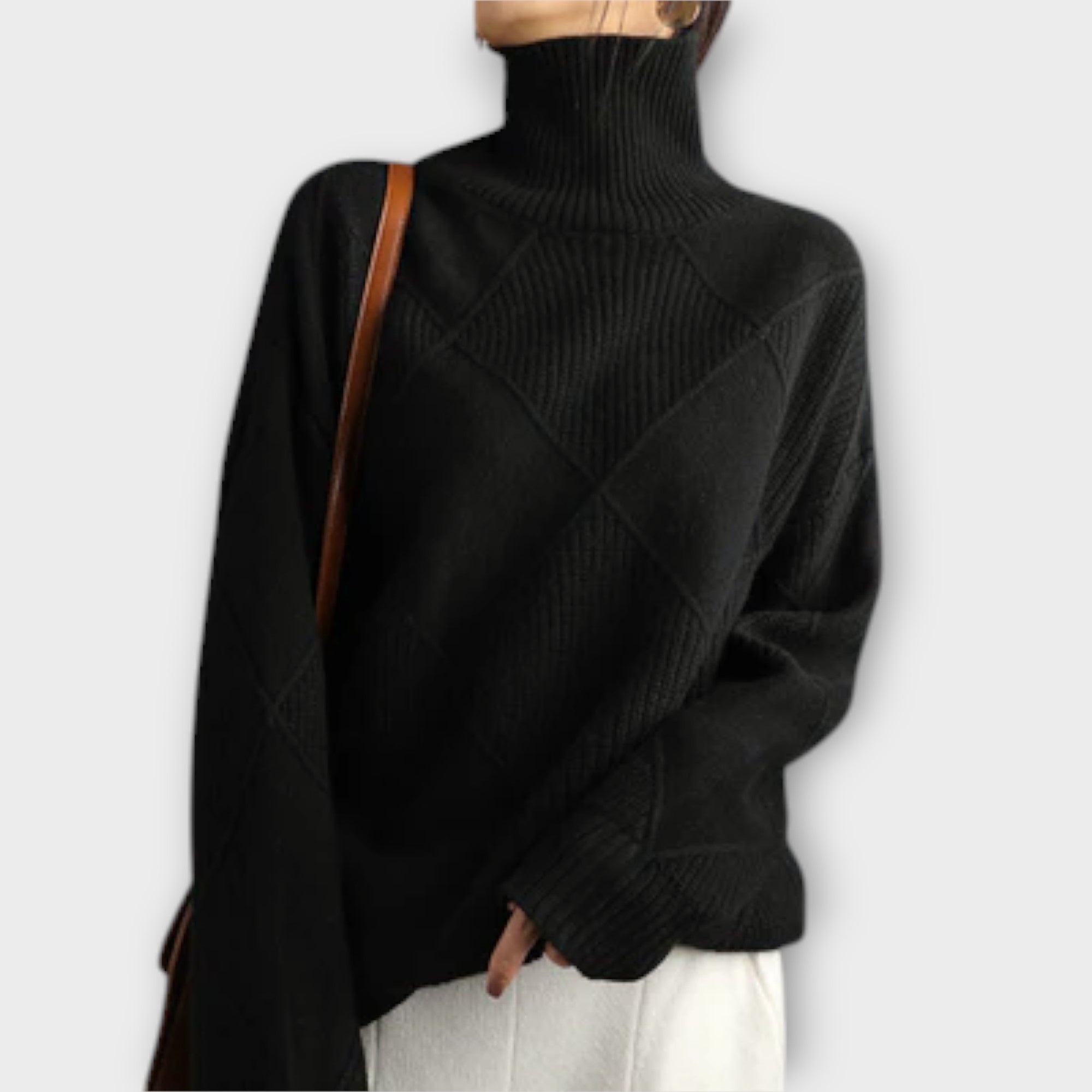Melanie — Comfortable Turtleneck Jumper