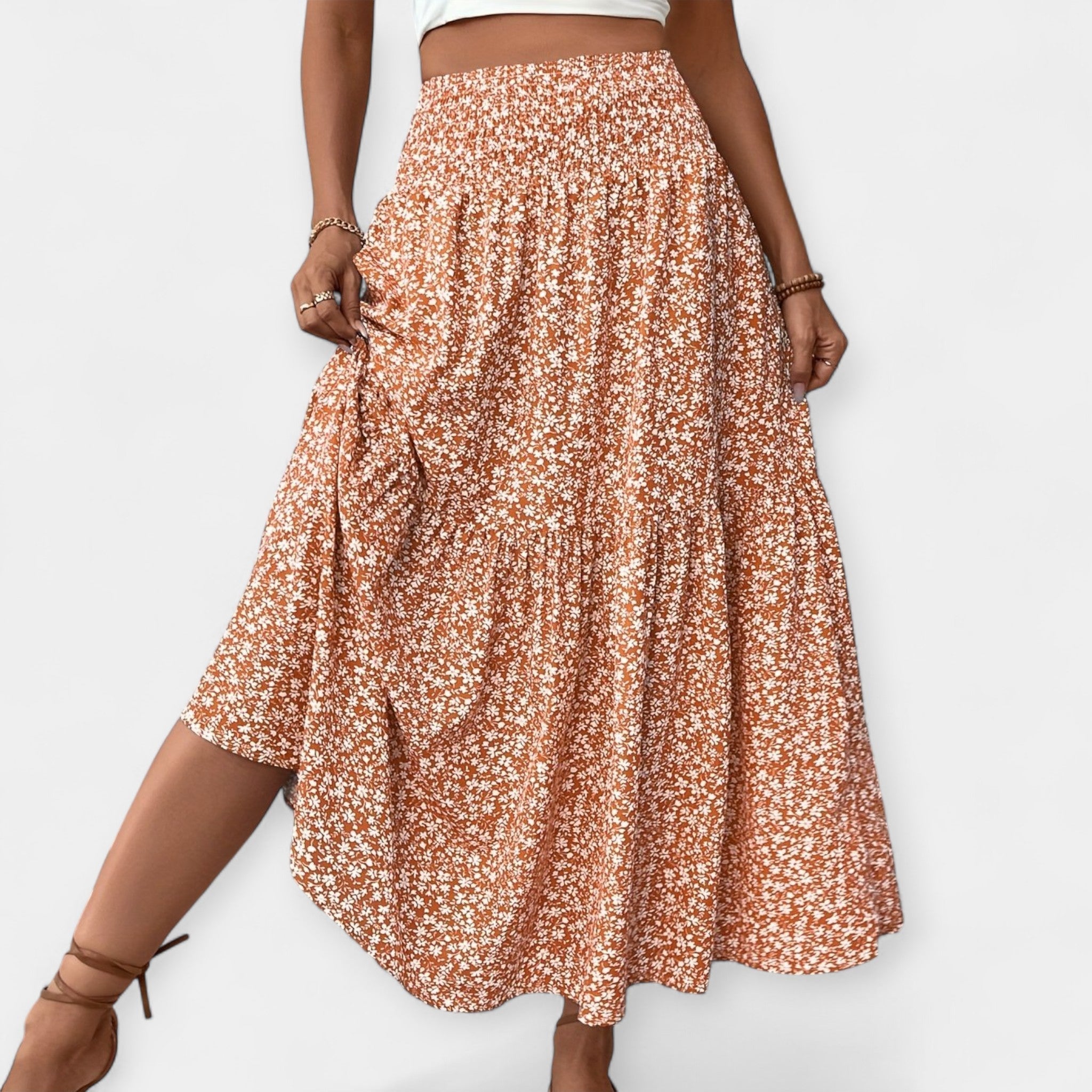 Aria — Floral Skirt