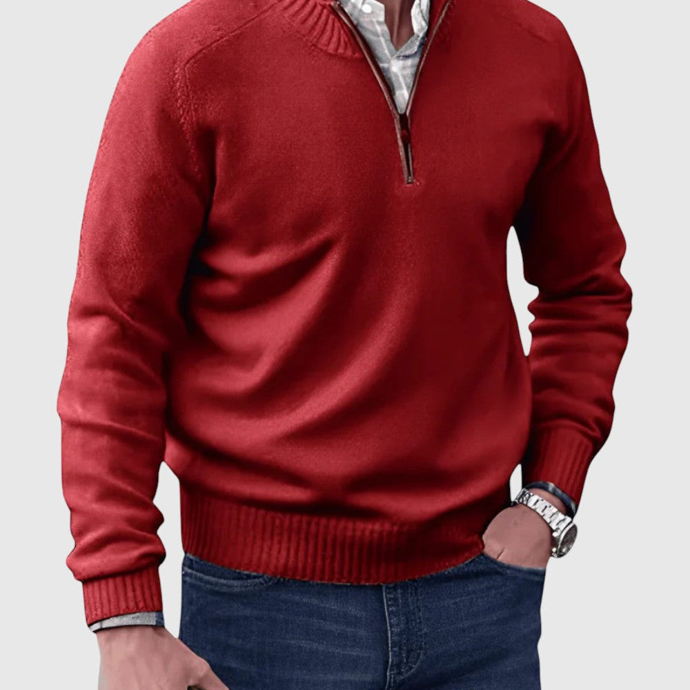 Victor — Men's Zip Cardigan