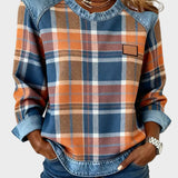 Ivy — Check Sweatshirt