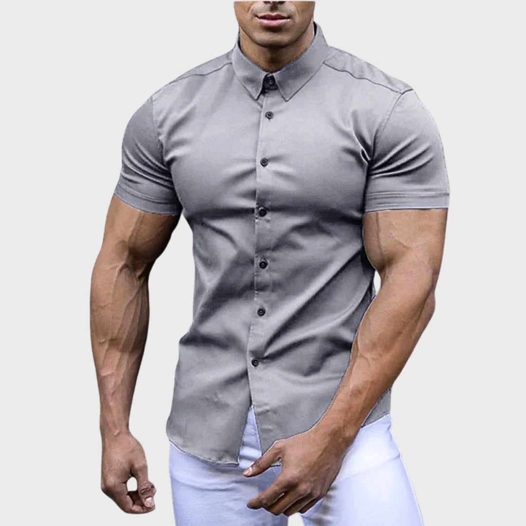 Miles — Men's Slim Short Shirt