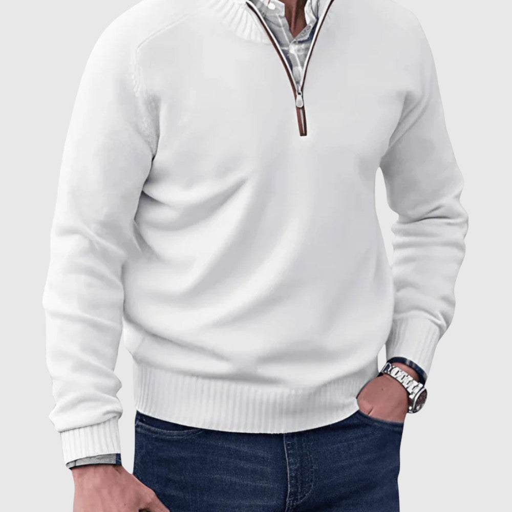 Victor — Men's Zip Cardigan