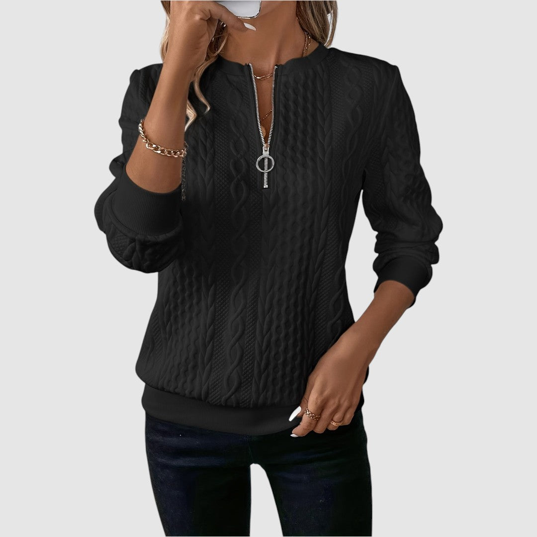 Ella — Stylish Woven Jumper
