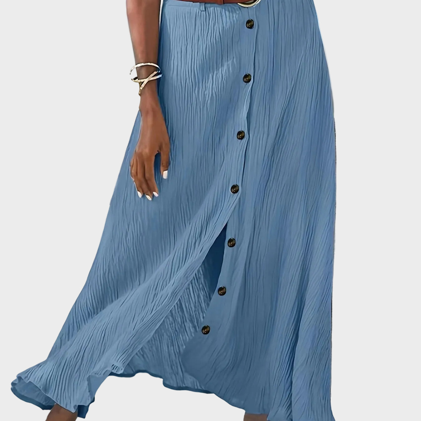 Delta — Sheer Midi Skirt
