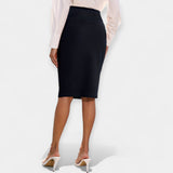 Winifred — High-Waisted Midi Skirt