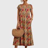 Dorothea — Elegant Floral Dress