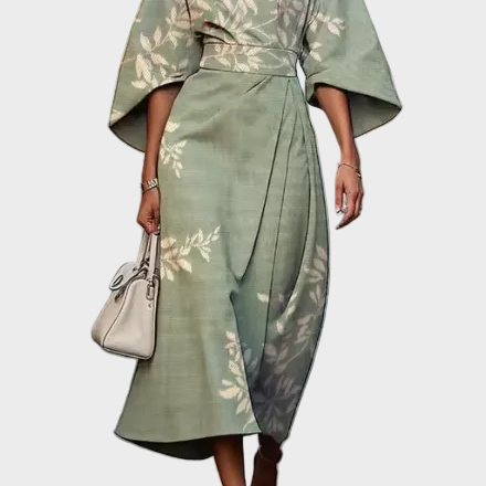 Cordelia — Elegant Floral Dress