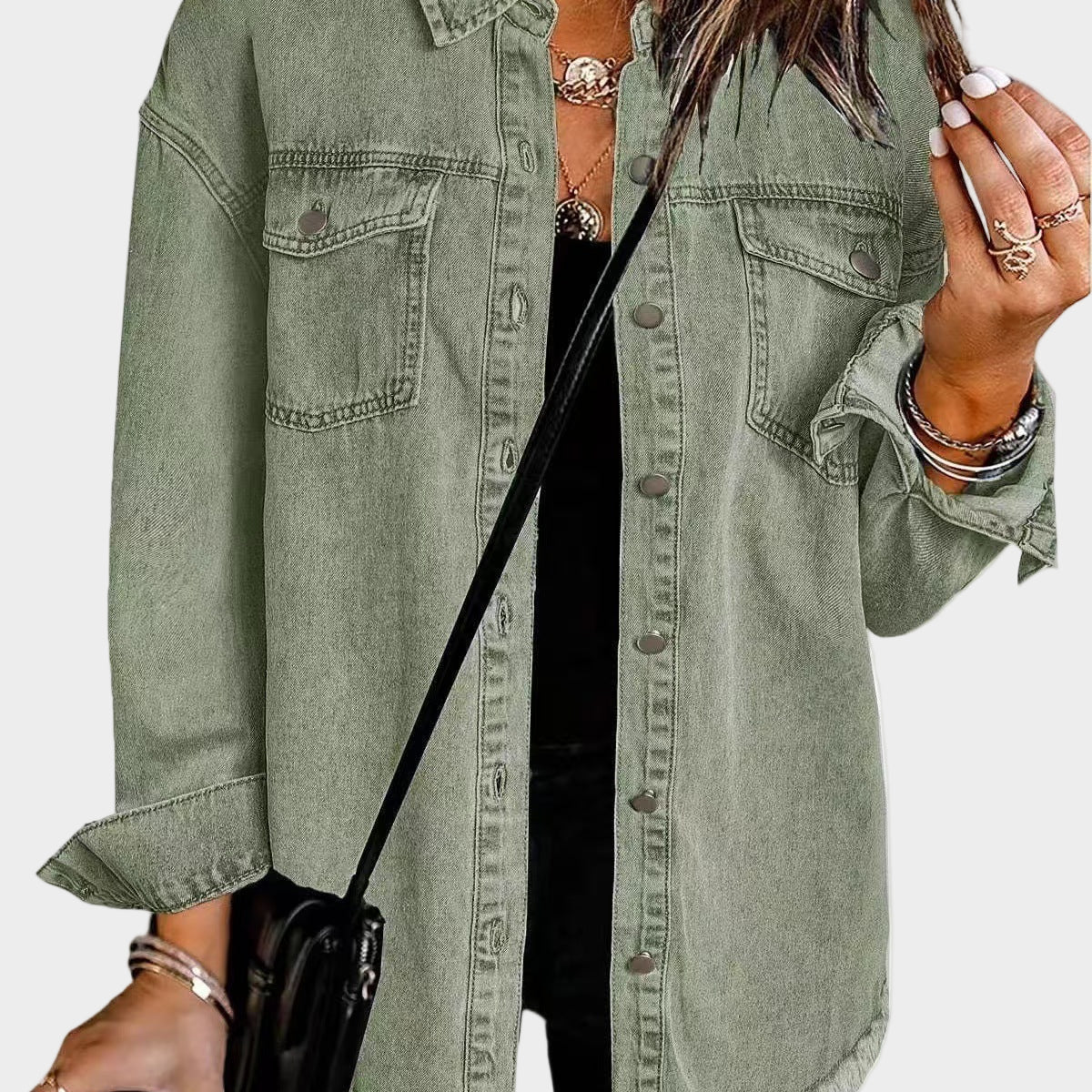 Emily — Classic Denim Jacket